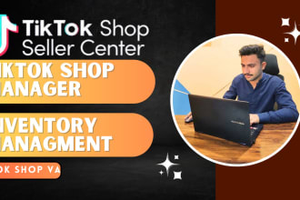 setup and manage tik tok shop and tiktok shop marketing