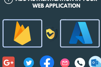 secure your web app with firebase or azure authentication