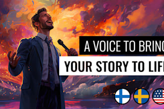 breathe life into your project with captivating narration