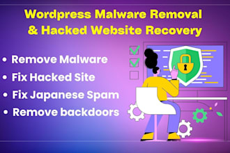 remove wordpress malware removal or remove virus hacked website recovery