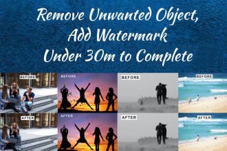 remove unwanted objects and people from any photo fast