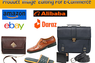 do ecommerce product photo edit and retouch