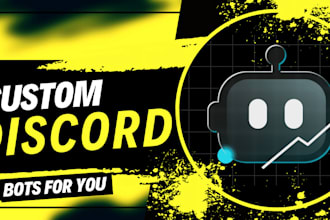 develop a discord bot for you