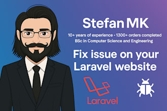fix issue on your laravel website
