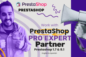 create a ecommerce online shop based on prestashop