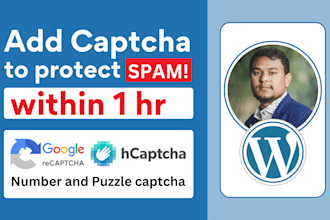 install captcha plugin or add recaptcha to the wordpress contact form