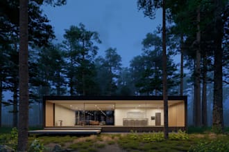 make emotional renders of buildings