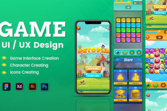 design game UI UX for your mobile game