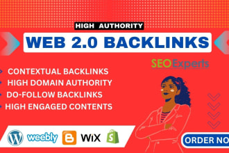 do high authority and manually web 2 0 backlinks