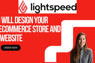 create develop and launch your lightspeed ecommerce website