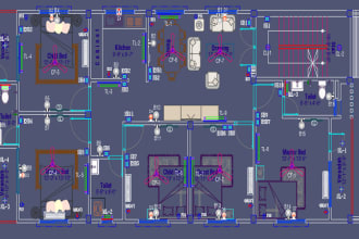 electrical layout plan for real estate company