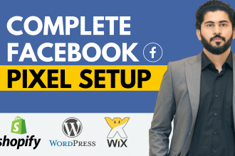 fix or setup facebook pixel shopify , conversion api , google analytics 4