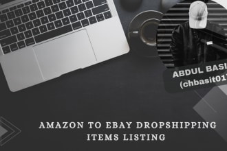 do amazon to ebay dropshipping product listings