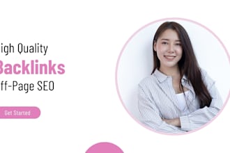 make high quality backlinks to improve search rankings