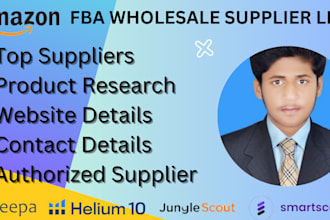 provide list of amazon fba wholesale suppliers and distributors