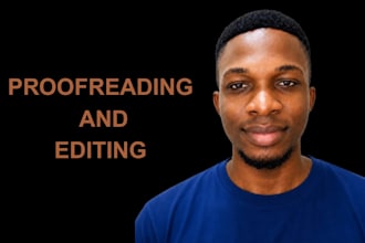 proofread and edit 1000 words in 24 hours