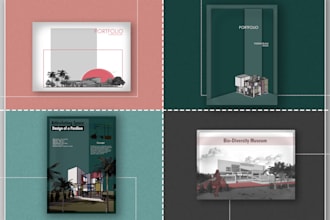 create portfolio for architectural schools and professionals