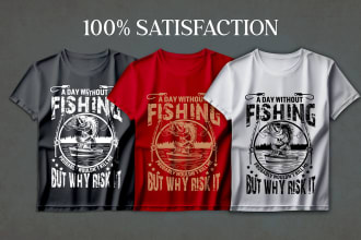 make bulk t shirt designs for etsy, print full, and shopify