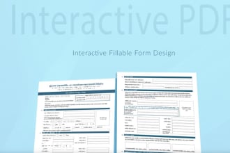 create a fillable form