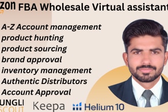 be your amazon fba wholesale virtual assistant
