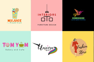 design eye catchy logo that make your brand shine