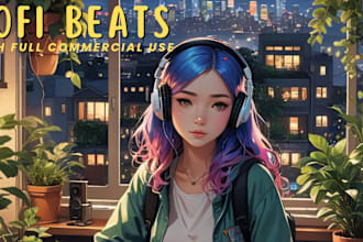 produce 10 lofi hip hop, chillout, rnb, neosoul beats