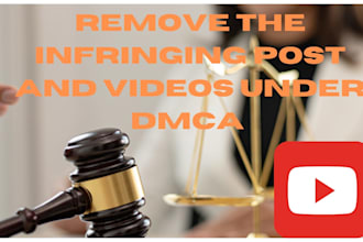 remove copyright violating and defaming videos on youtube under dmca