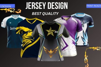 do custom  sublimation  jersey design