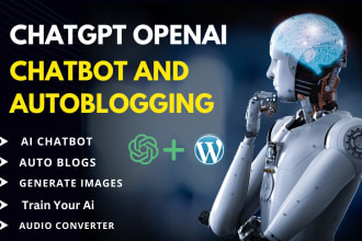 integrate chatgpt openai API in website for auto blogs