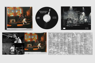 make design your cd cover booklet album cover