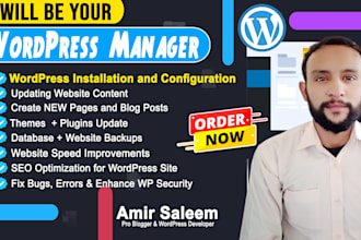 create a wordpress website and blogs for your business