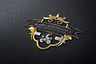 design brilliant digital traditional retail logo for you