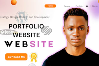 personal website portfolio website business agency website