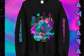 design colorful eye catching hoodies
