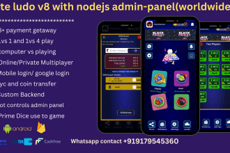 elite ludo v12 game android app with admin panel include upi