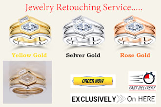 do high end jewelry retouching