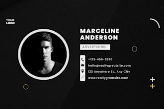 create dark clickable HTML email signature for any platform gmail outlook yahoo