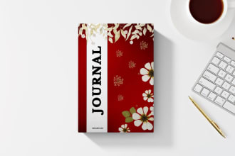 design coustom editable printable planner and journal for lulu or etsy