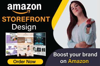 design and publish your amazon storefront