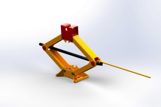 draft 2d and 3d technical designs using solidworks and  inventor