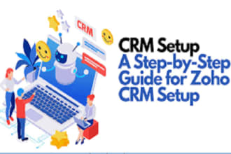 configure zoho application like CRM, desk, campaign, forms and books