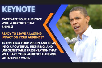 craft the perfect keynote speech