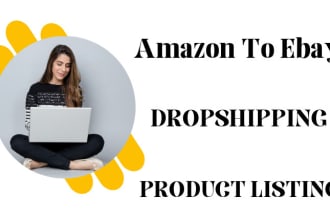 do amazon to ebay dropshipping product listings