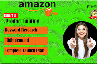 do amazon fba product research and hunting expert in product research