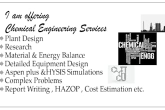 be your chemical engineering expert