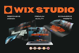 design wix studio website redesign wix landing page and wix ecommerce website