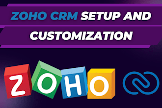 setup and customize your zoho CRM
