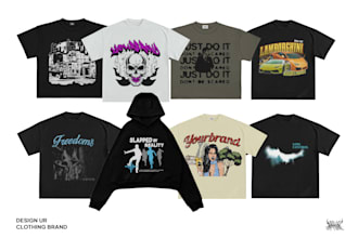 create luxury streetwear design for your clothing brand