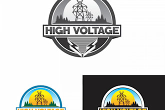 provide high quality abstract line man logo design