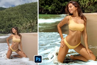 do model image editing, skin retouching, onlyfans photo editing